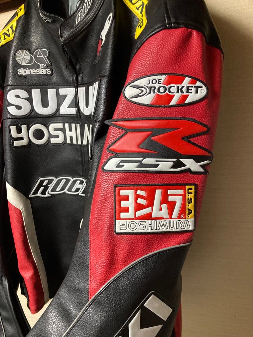 ヨシムラSUZUKI GSX-Rジャケット（ヨシムラキ一ホルダープレゼント付き