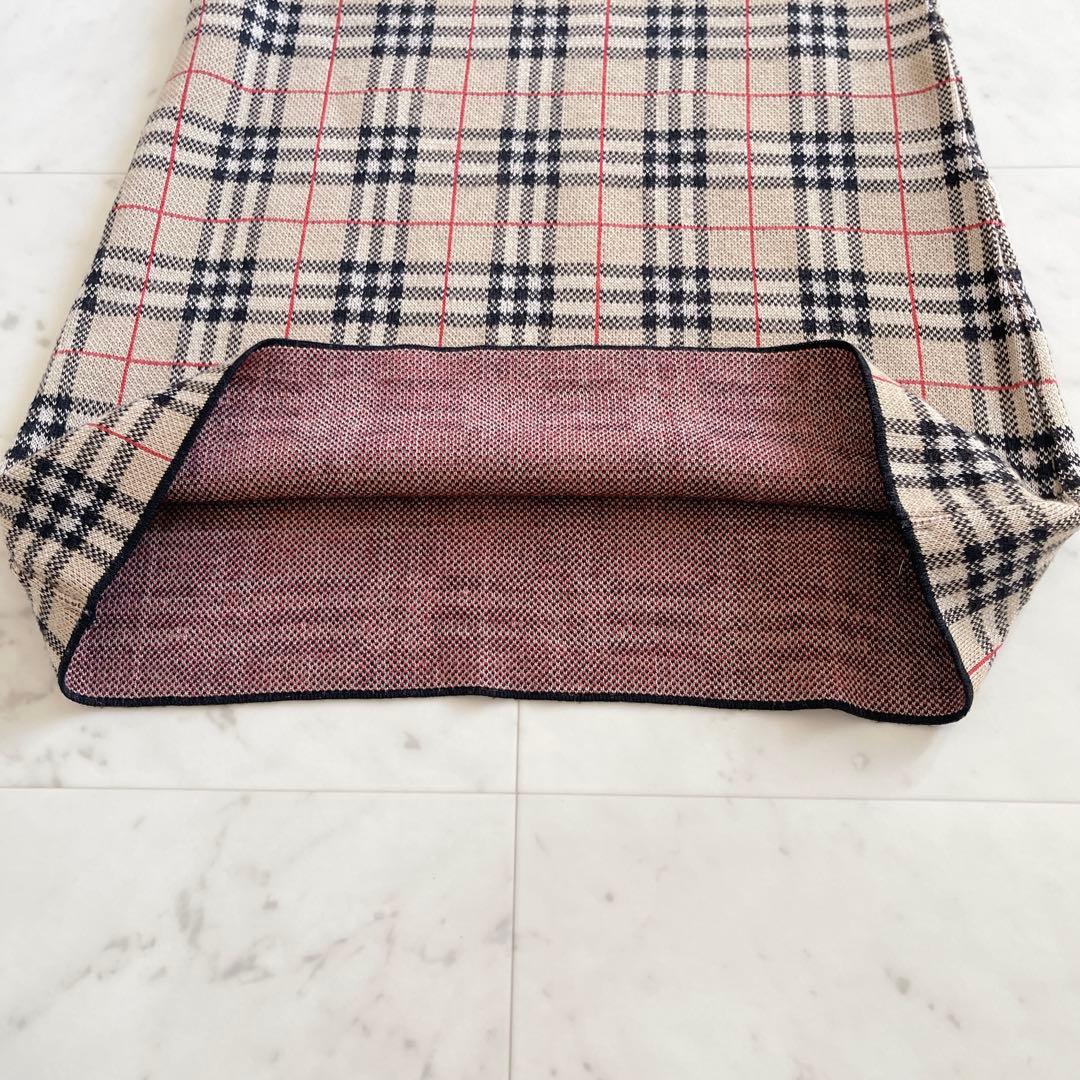 BURBERRY BLUE LABEL 切り替えニットスキッパーワンピース - メルカリ