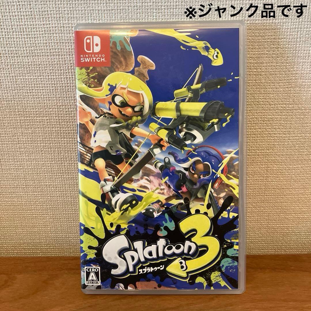 スプラトゥーン3 Nintendo Switch 【ジャンク品】 - メルカリ