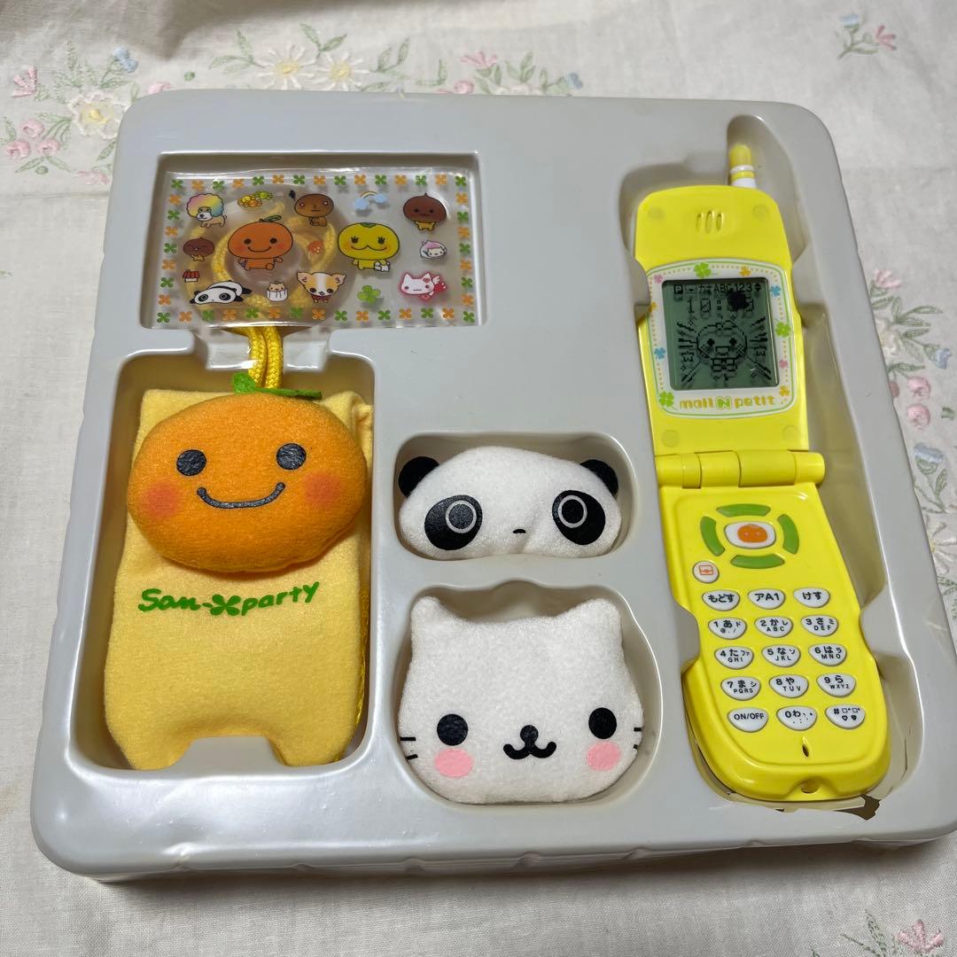 未使用 サンエックスパーティー メールケータイメルプチN バンダイ