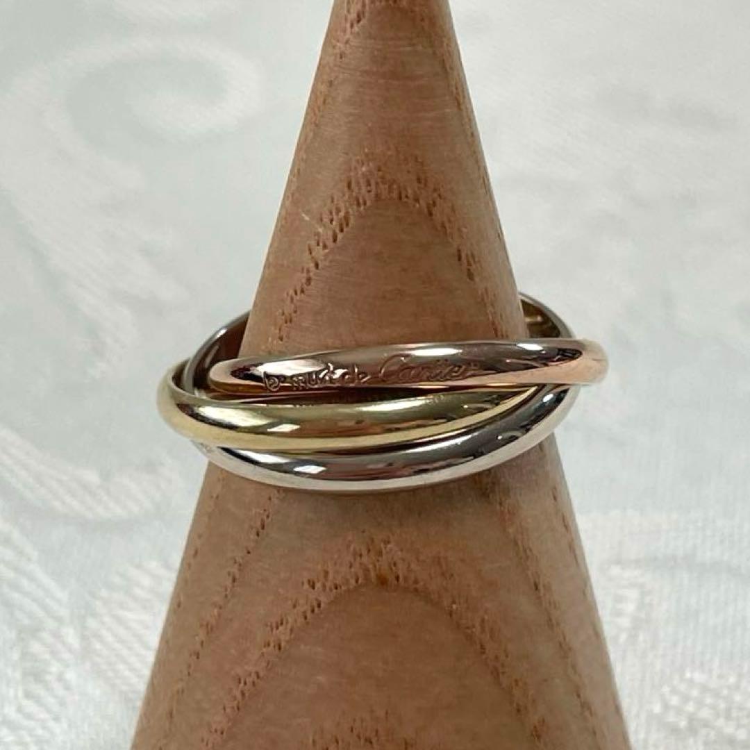 美品 Cartier カルティエ トリニティリング XS 48 約8号 - メルカリ