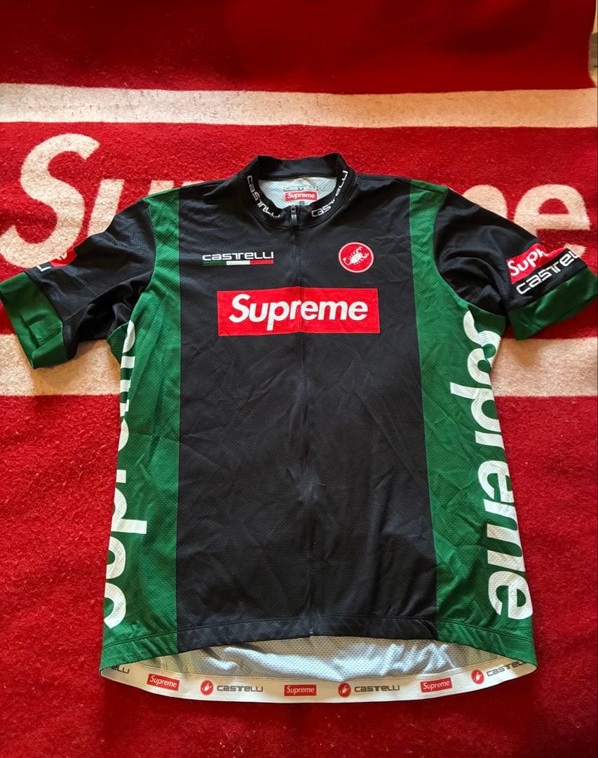 Castelli Supreme サイクルジャージ Lサイズ 2019年モデル eBay Finds: 2019 Supreme x Castelli cycling jersey | Cyclingnews