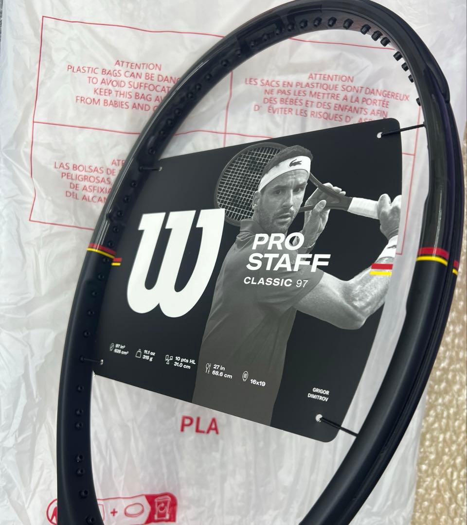 2026 Wilson プロ スタッフ97 classic グリップG2