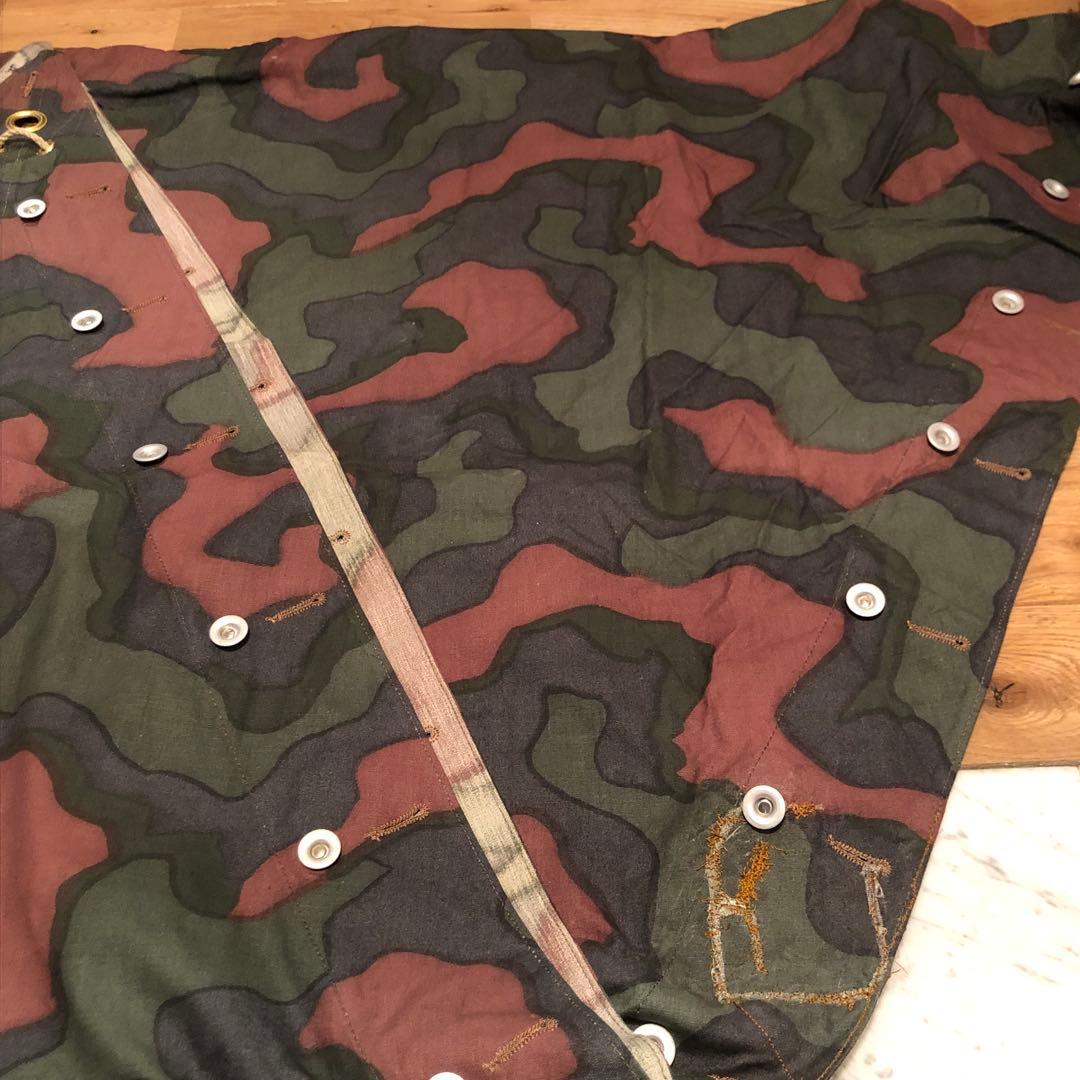 軍幕屋】B級品3枚+デッドストック1枚☆ノルウェー軍カモ