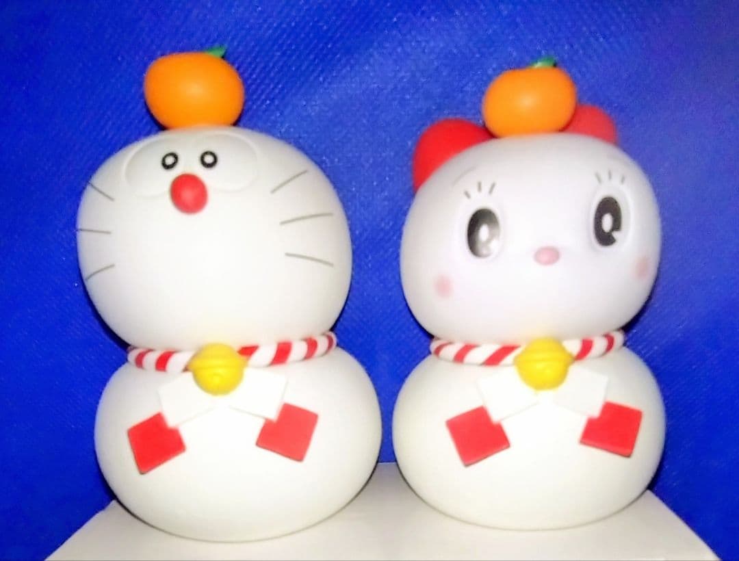 郵便局限定鏡餅ドラえもんフィギュアセット - メルカリ