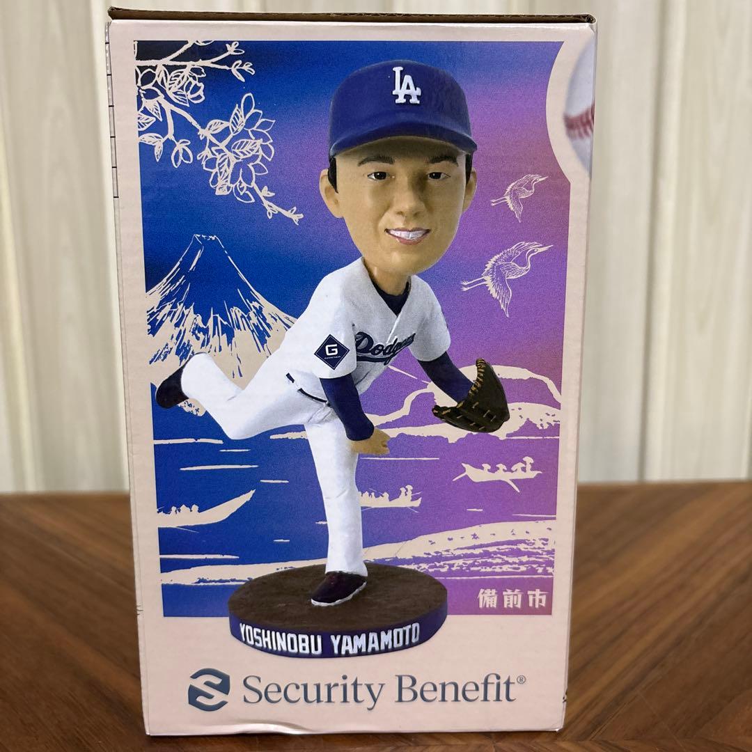 球場限定】山本田伸 バブルヘッド 2024年6月13日 ボブルヘッド