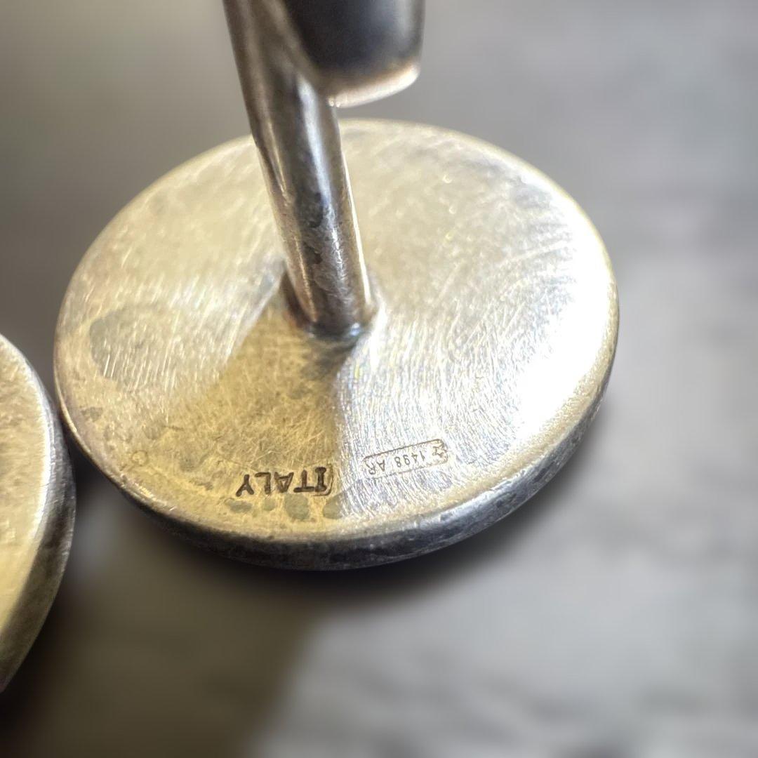 BVLGARI ブルガリ オニキス/Ag925スターリングシルバーカフス 美品