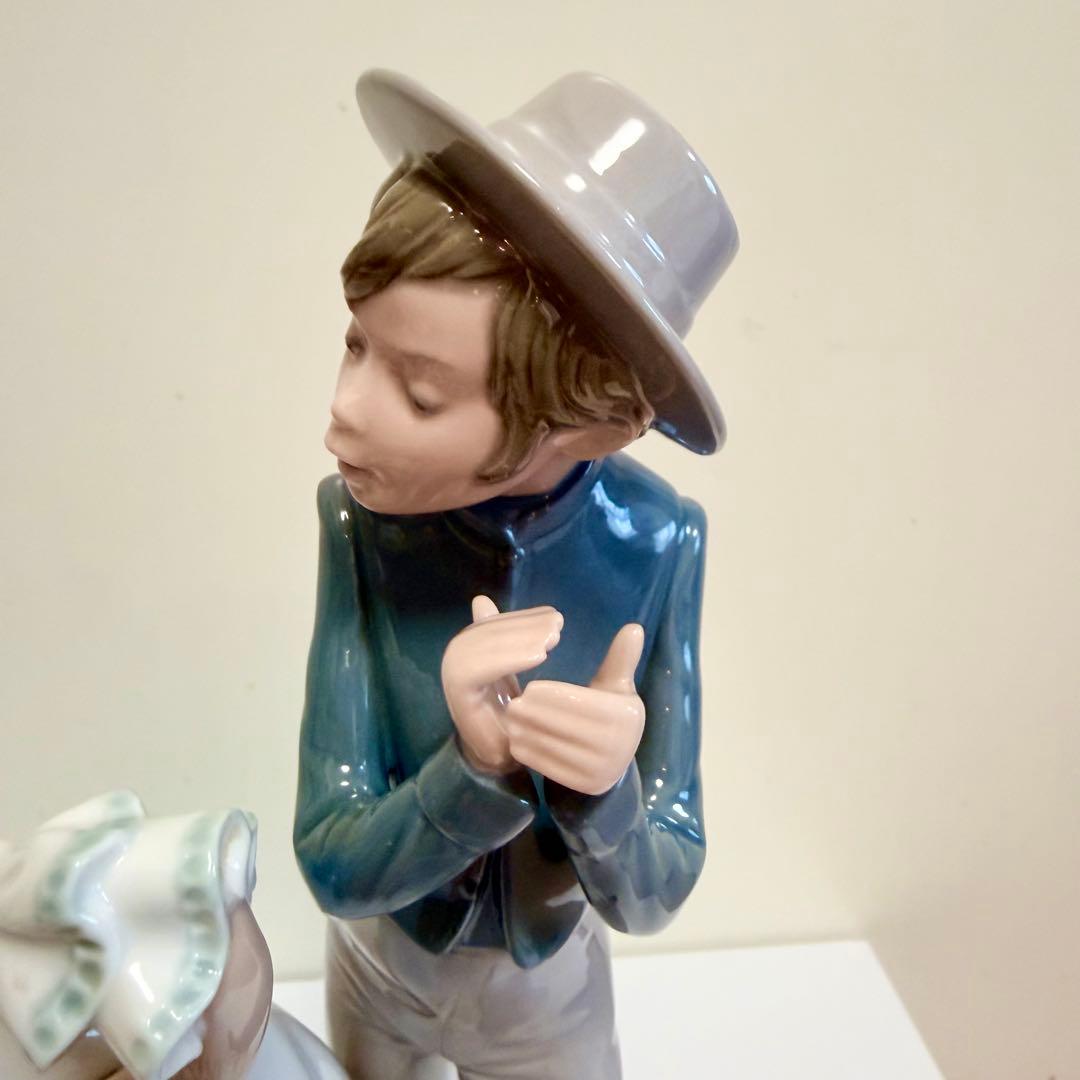 リヤドロNAO カップルフィギュリン【欠けあり】