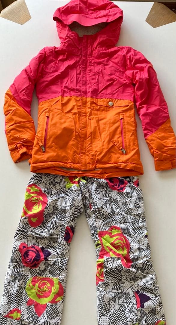 スノーウェア キッズ Sサイズ686 子供用 スキー スノーボード 43DEGREES スキーウェア キッズ ジュニア 上下セット スノーボード