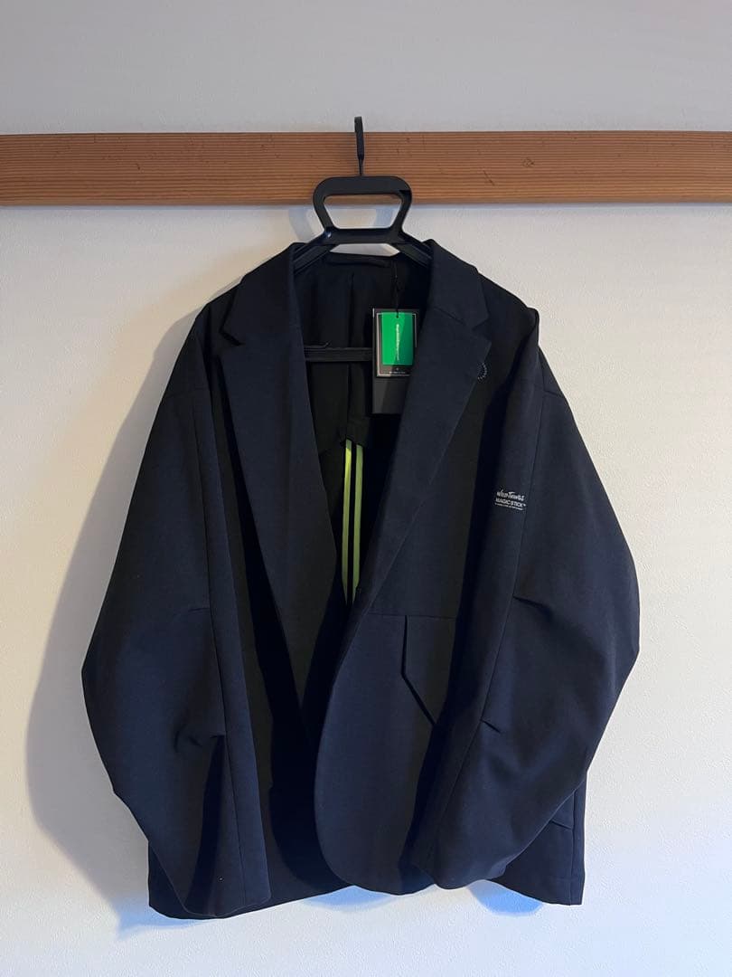 Magic Stick×WILD THINGSジャケット ブラック 定番のモンスターパーカを、ツイードに。マジックスティック×ワイルド