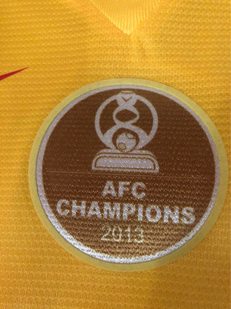 選手支給品】2014年広州恒大ACLユニフォーム 5番張琳芃選手 - メルカリ