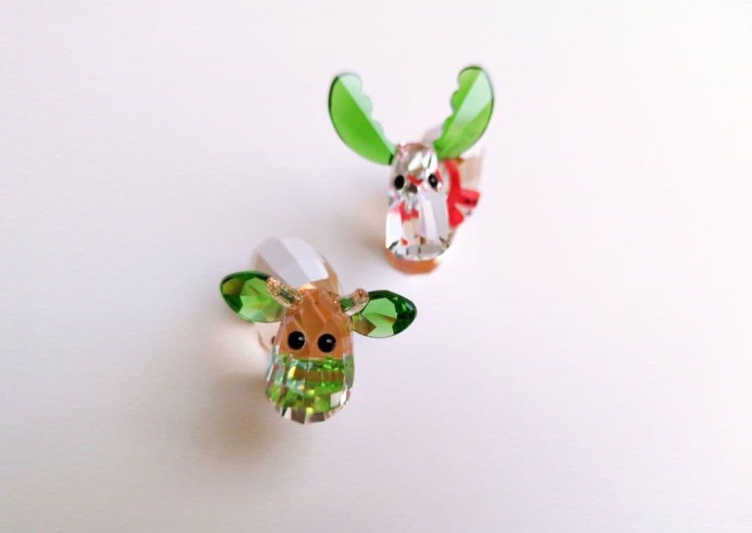 スワロフスキー クリスマス ウシMo＆ヘラジカRicci 2022年限定 - メルカリ