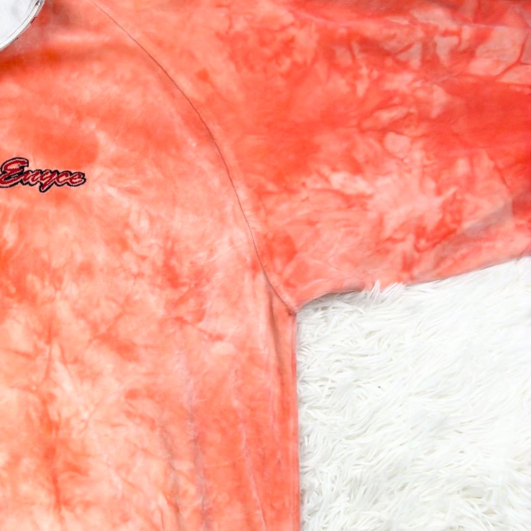 エニーチェ ベロア タイダイ トラックトップ ワンポイントロゴ 2XL