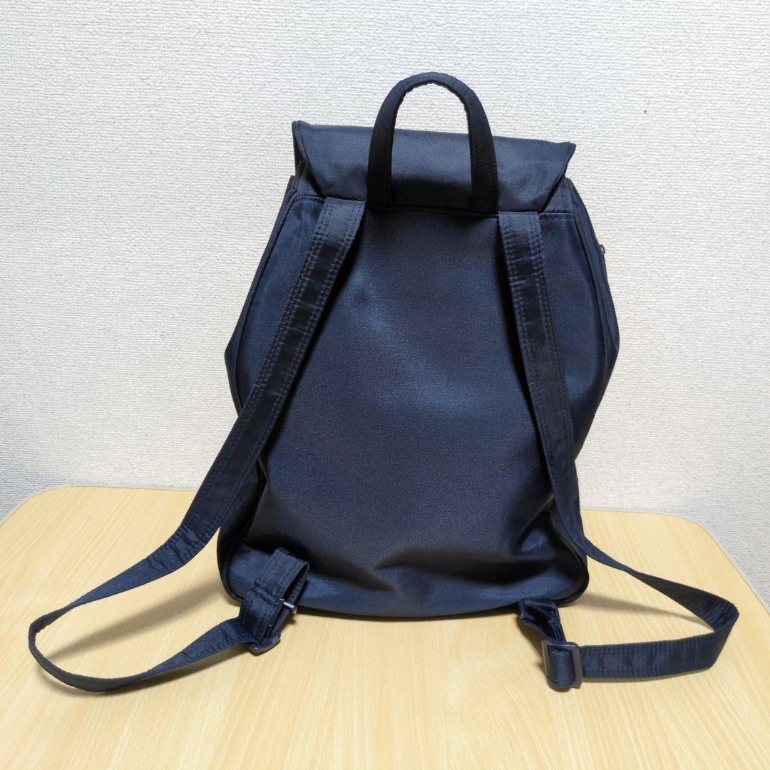 希少美品】Courreges クレージュ ナイロンリュック BIGロゴ レア