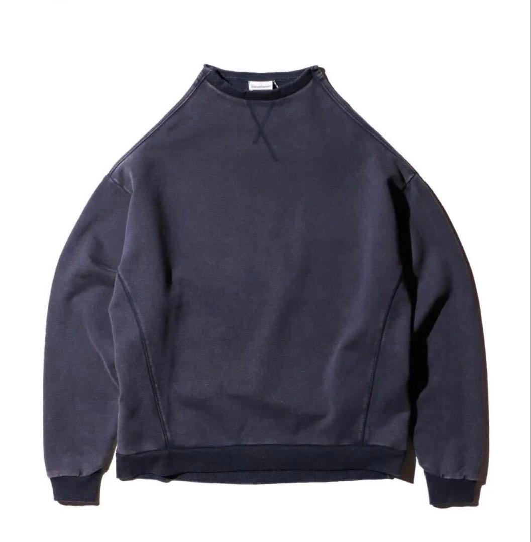 美品 SandWaterr COTTON SWEAT 2 ネイビー - トップスブランド 品 通販