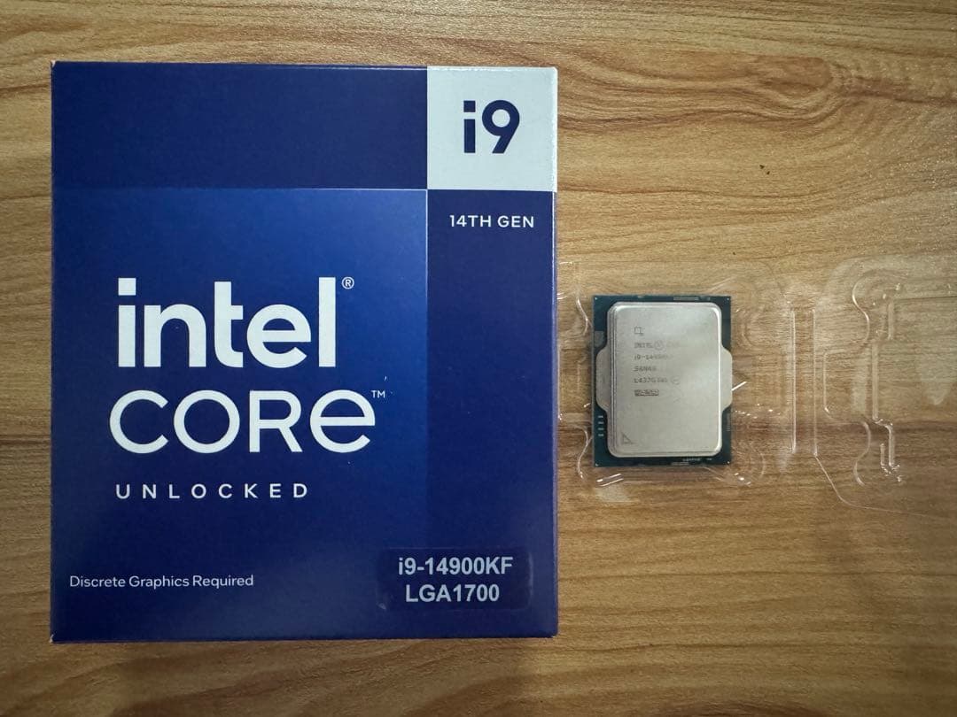 Intel Core i9-14900KF(動作確認済/箱付き) インテル（intel） 開封未使用品 Intel CPU Core i9 14900KF 第14世代