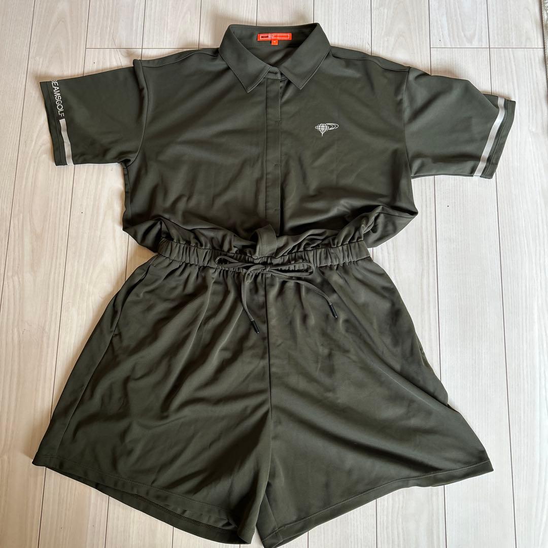 BEAMSGOLF ダークグリーン ショートオール BEAMS GOLF（ビームス ゴルフ）ORANGE LABEL / クールマックス（R