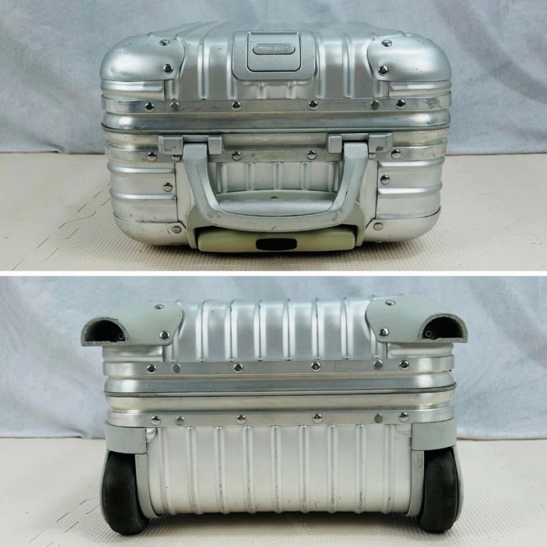 美品 リモワ トパーズ 20L キッズトローリー 機内持込み 2輪 TSAロック