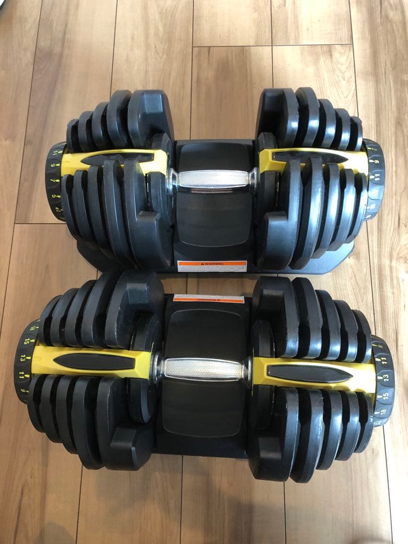 10/18限定値下げ！【美品】可変式ダンベル 40kg ① ※2個セットでの販売 TOP FILM ダンベル 可変式 40kg 40キロ 2個セット 可変式ダンベル 40kg