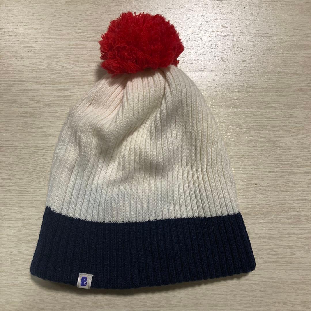 レア】つば九郎ポンポンニット帽 - メルカリ