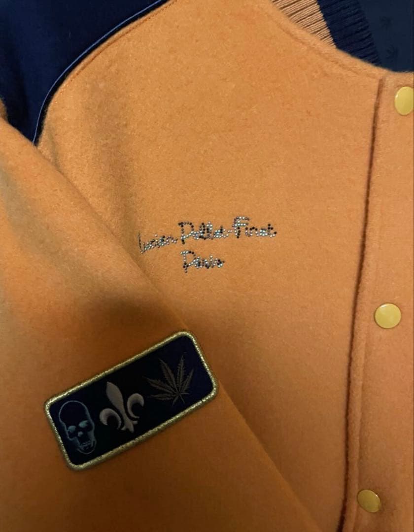 新品 25万 L ルシアンペラフィネ ボンバージャケット スタジャン バー