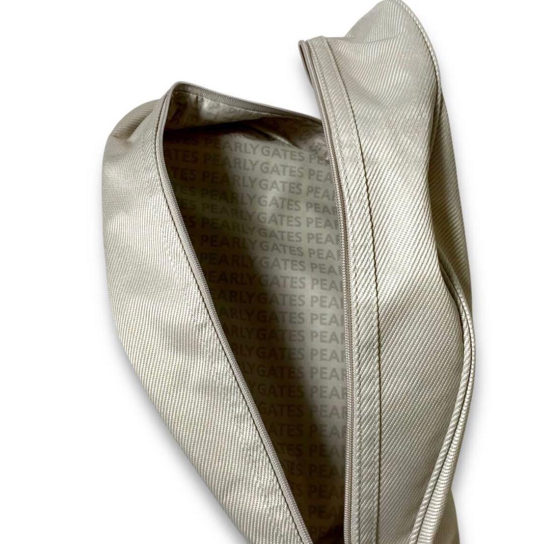 新品タグ付き】パーリーゲイツ クラブケース ゴールド系 5〜6本用