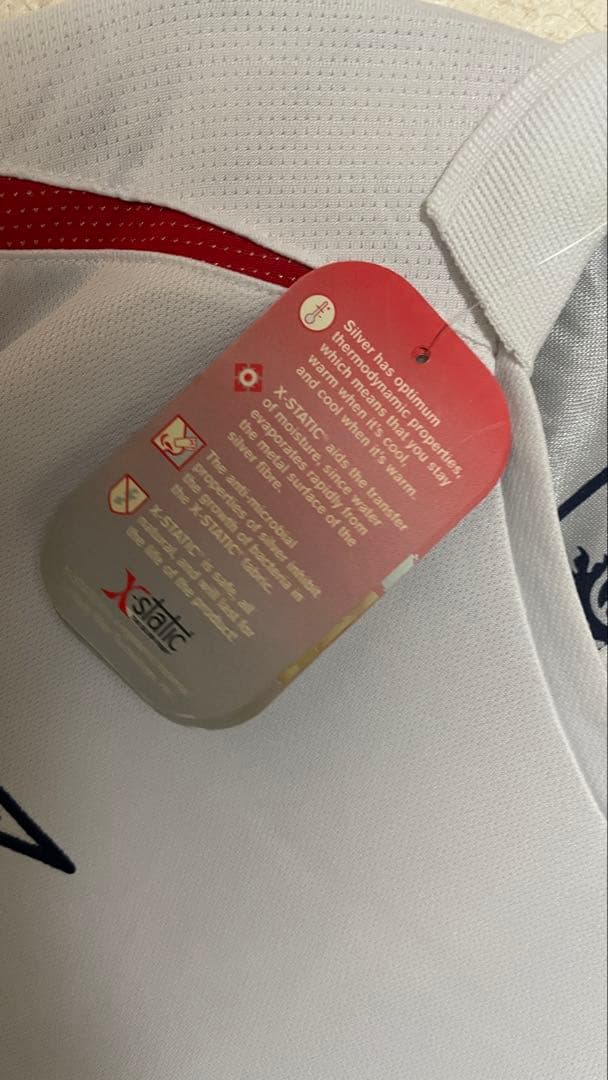 正規品】06W杯 ベッカム 長袖 海外XL 新品タグ付 ホーム イングランド