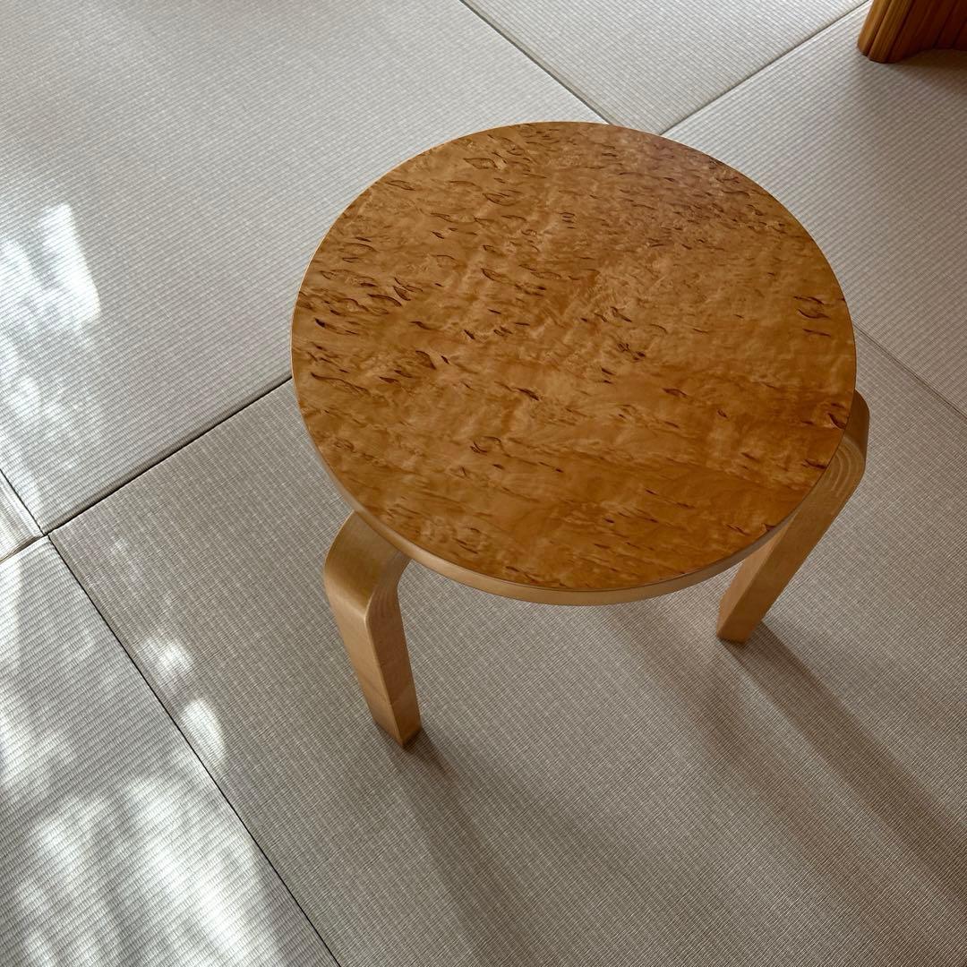 まもなく終了 artek アルテック スツール60 カーリーバーチ - メルカリ