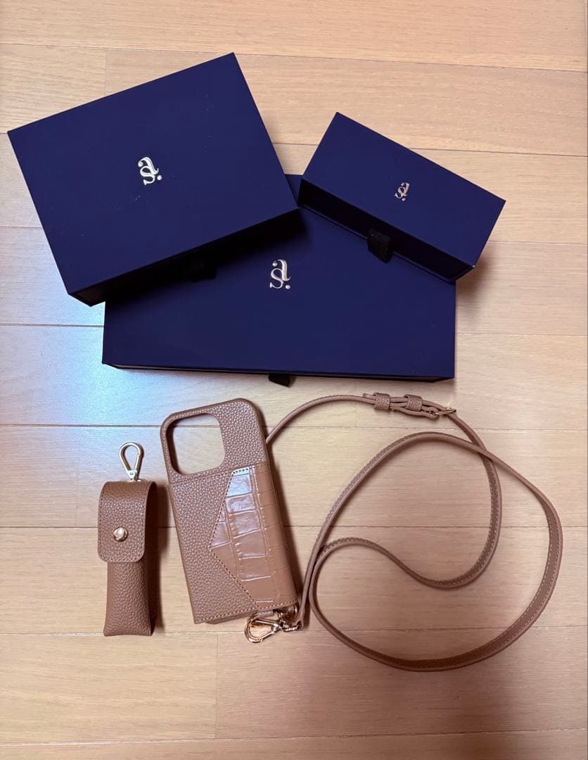 極美品】iPhoneケース しぃちゃん 鈴木亜美さん コラボ 3点セット