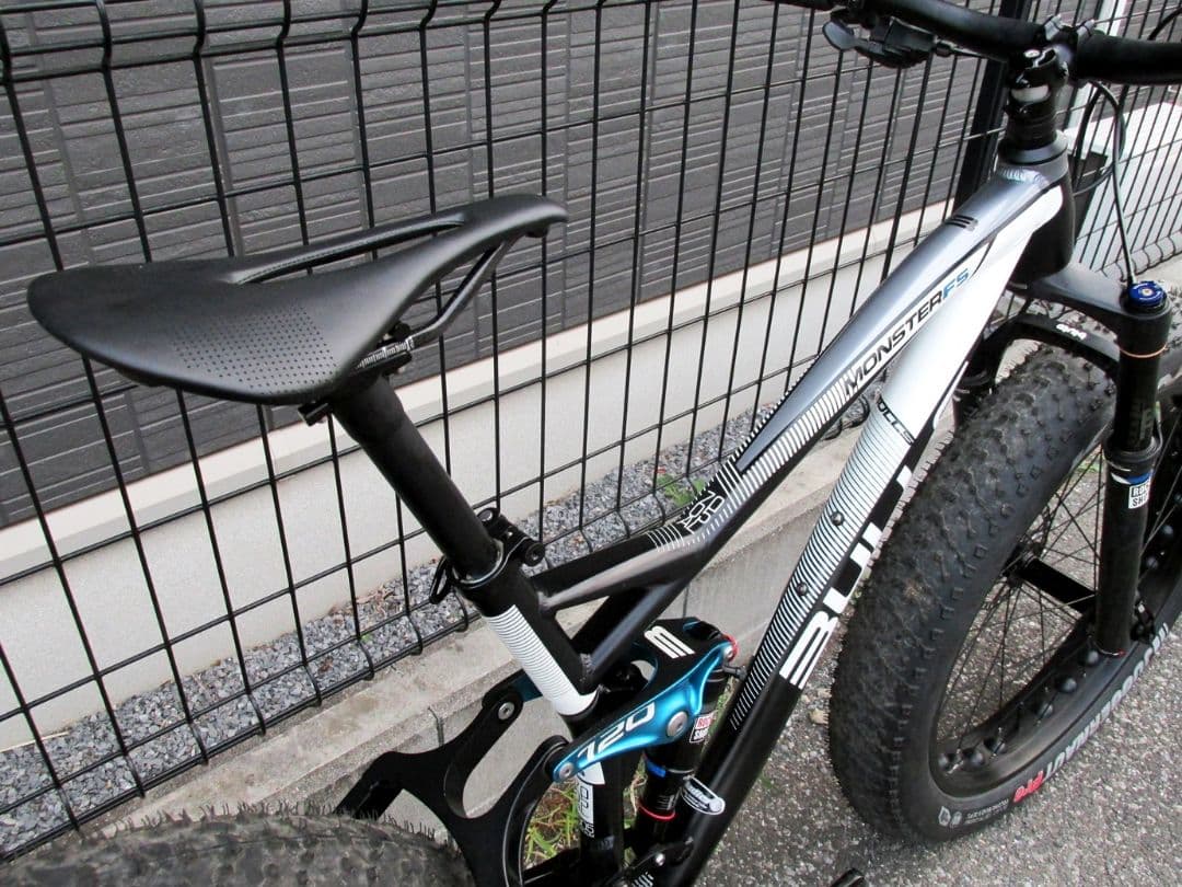 軽量】ファットバイク フルサス MTB 【手渡し限定】 - メルカリ