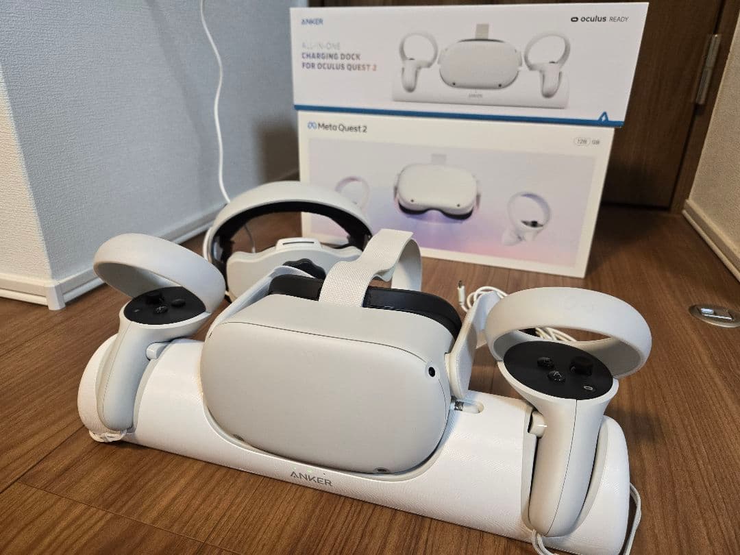 Quest 2 128GB VR、Charging Dock 他 クエスト Amazon.com: Hurra Charging Dock for Meta Quest 2, VR Charging