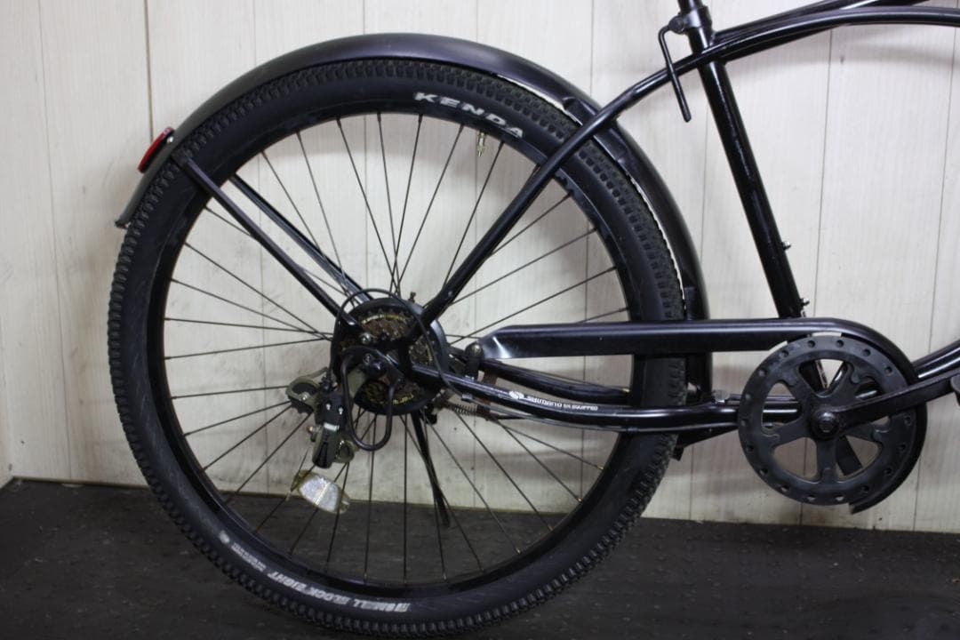 NORTH RIVER 26インチ 450mm シマノ6速 ビーチクルーザー 26インチ