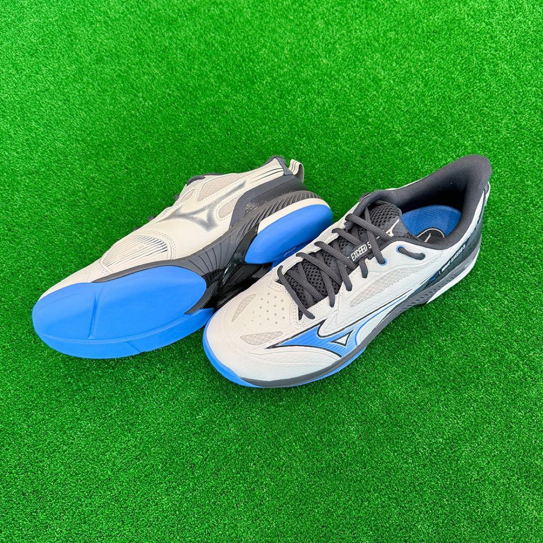 ミズノ 【カーペットコート】ウエーブエクシード5 WIDE CS 27.0cm