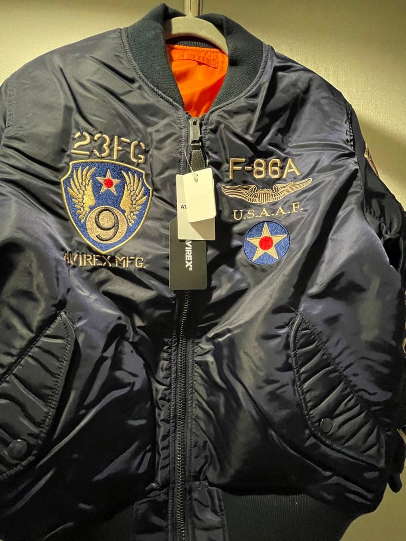 AVIREX F-86A MA-1ジャケット 1975年製 AVIREX F-86A MA-1ジャケット 1975年製 AVIREX F-86A MA-1ジャケット