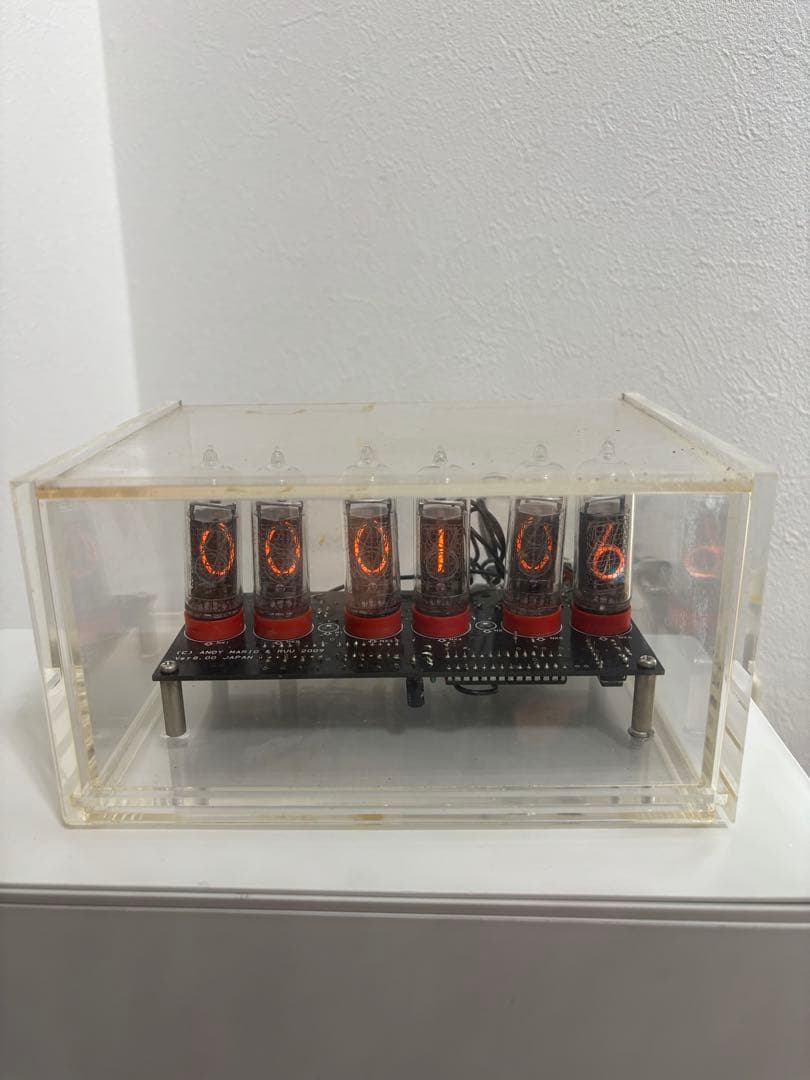 ニキシー管時計　訳あり 受注生産】ニキシー管時計 | Neulse Web Shop