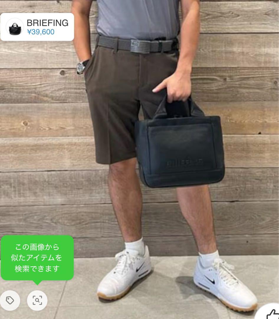 限定 美品】BRIEFING カートトート LE イタリア製シュリンクレザー