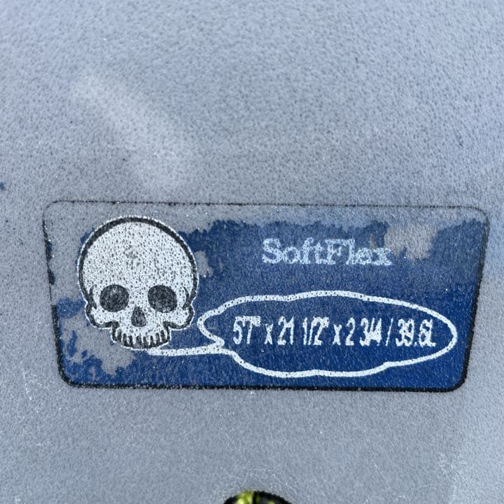 【希少】ウォーターランページ ソフトボード 5'7 / 39.6L