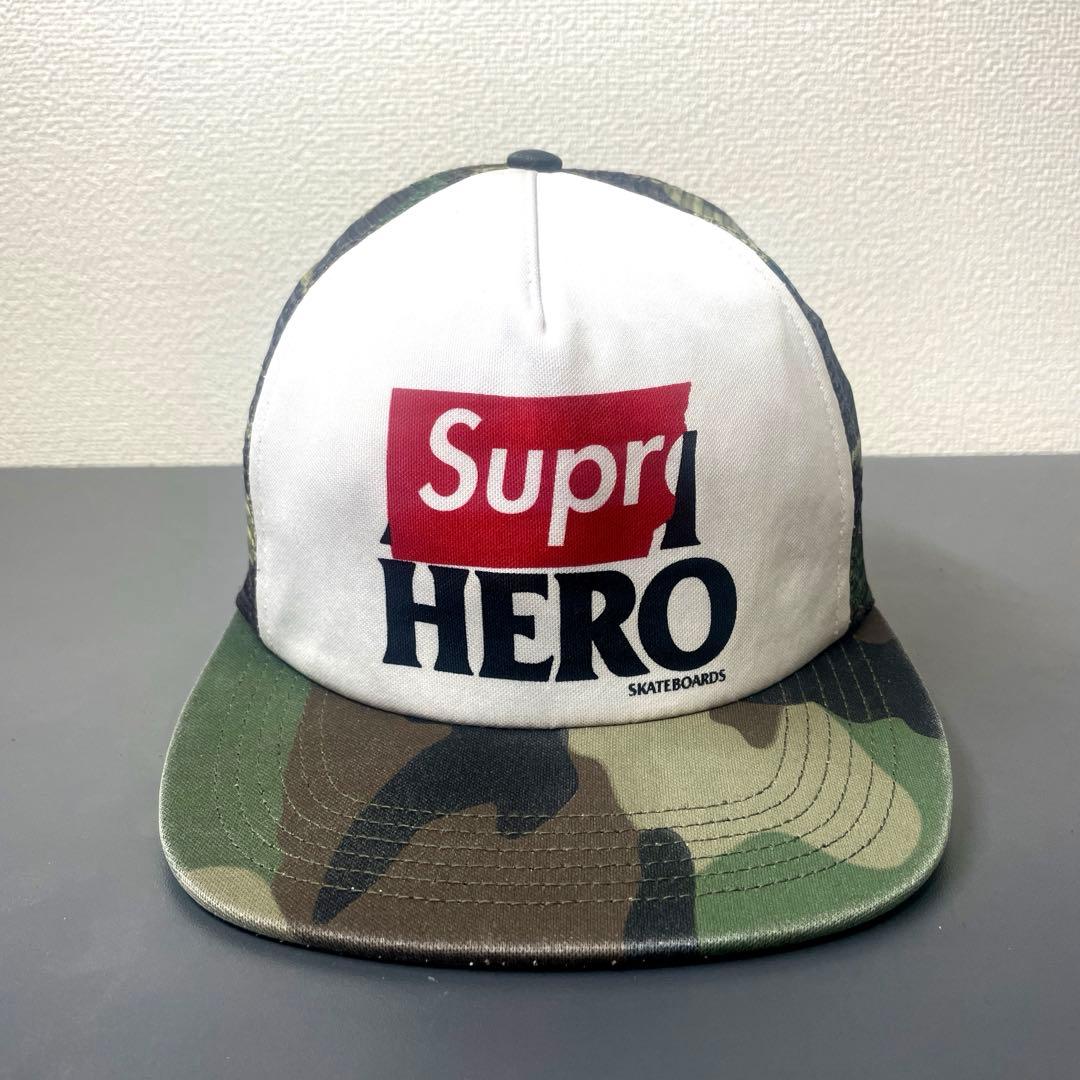 Supremeシュプリーム AntiHero アンチヒーロー メッシュ キャップ