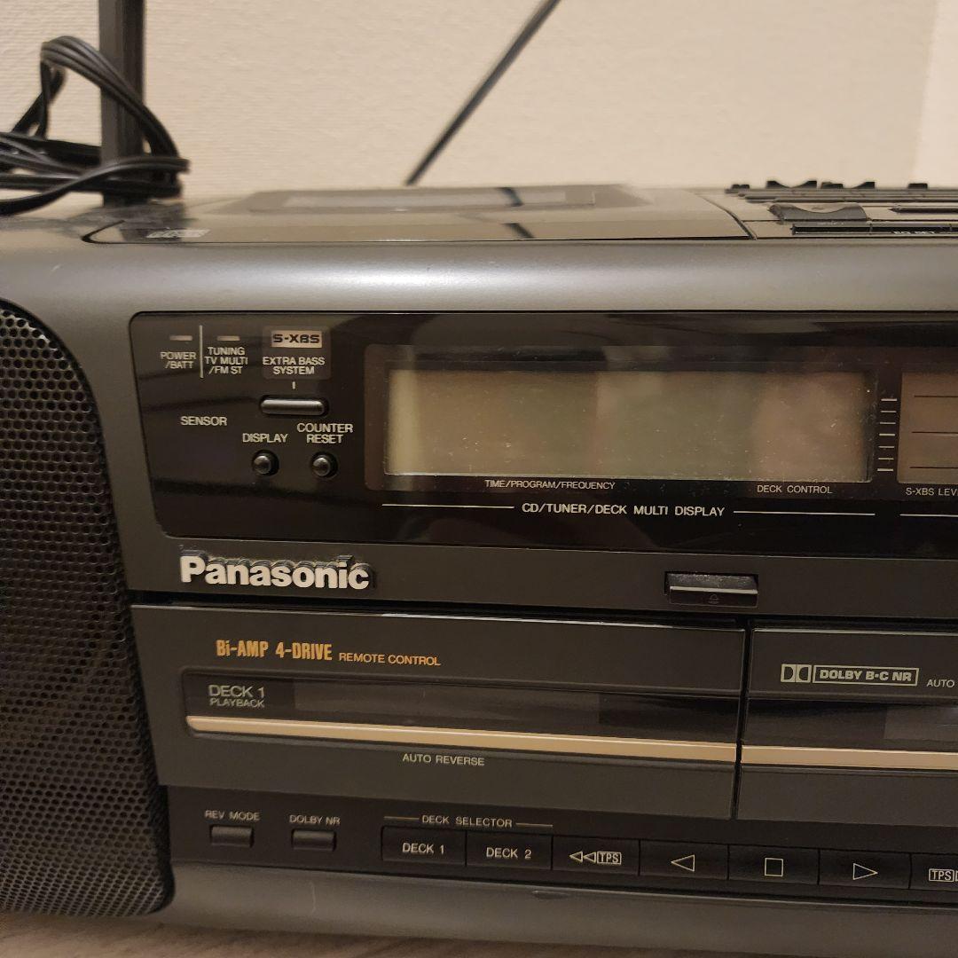 Panasonic　RX -DT9 BI-AMP 4-DRIVE CDカセット