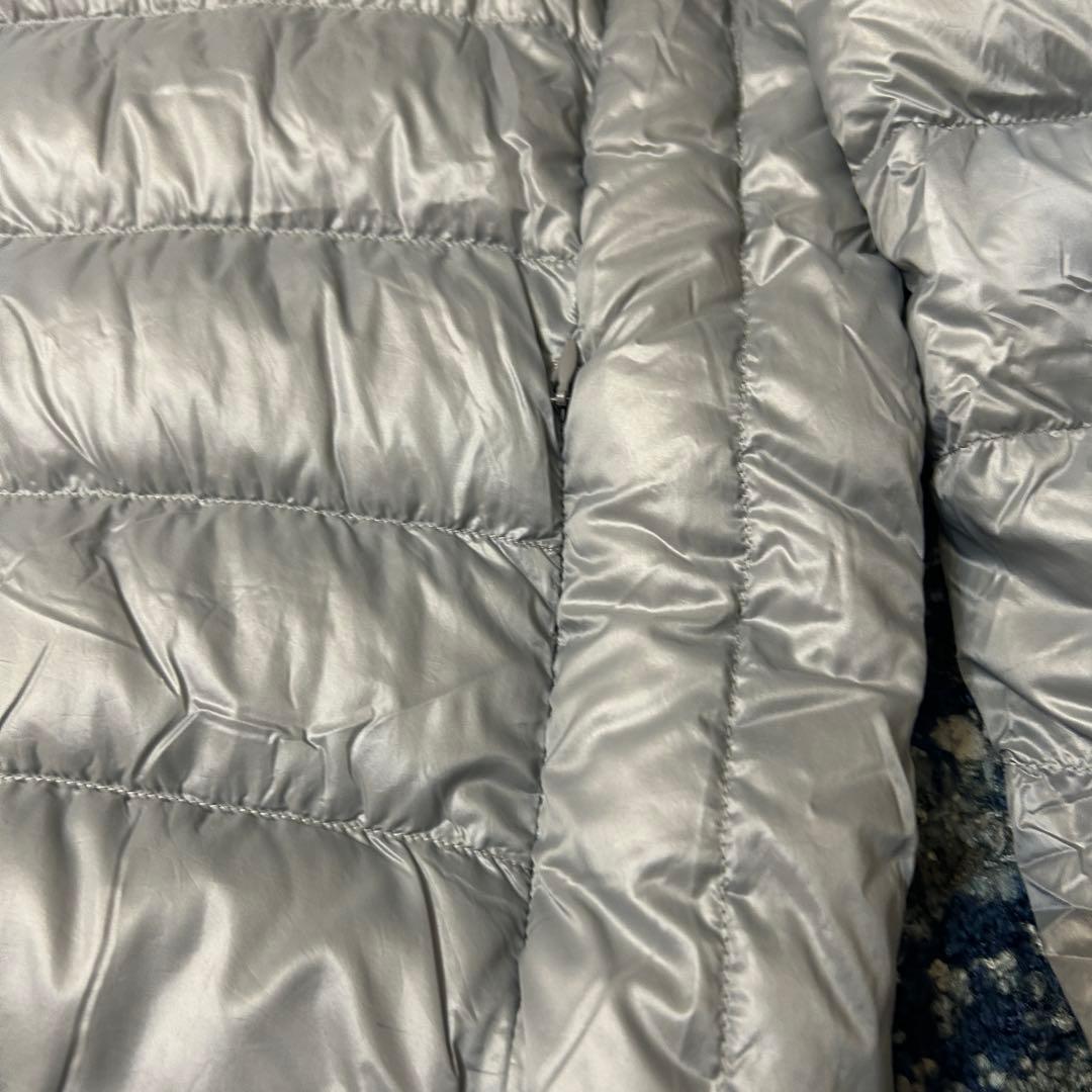 XLサイズ｜olduniqlo｜ダウンジャケット｜光沢シルバーグレー｜人気