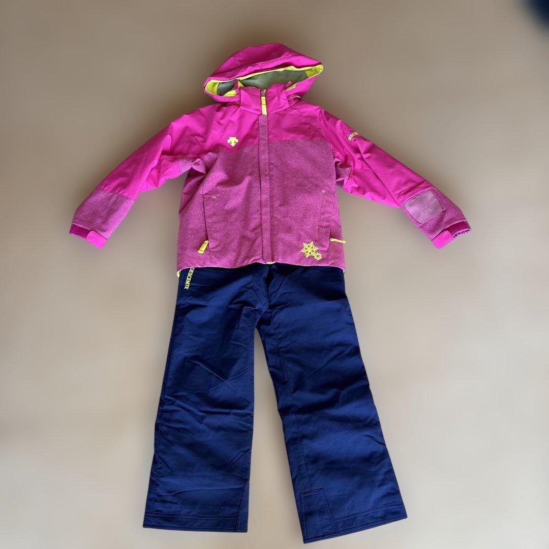 DESCENTE 子供用スキーウェア 140サイズ - メルカリ