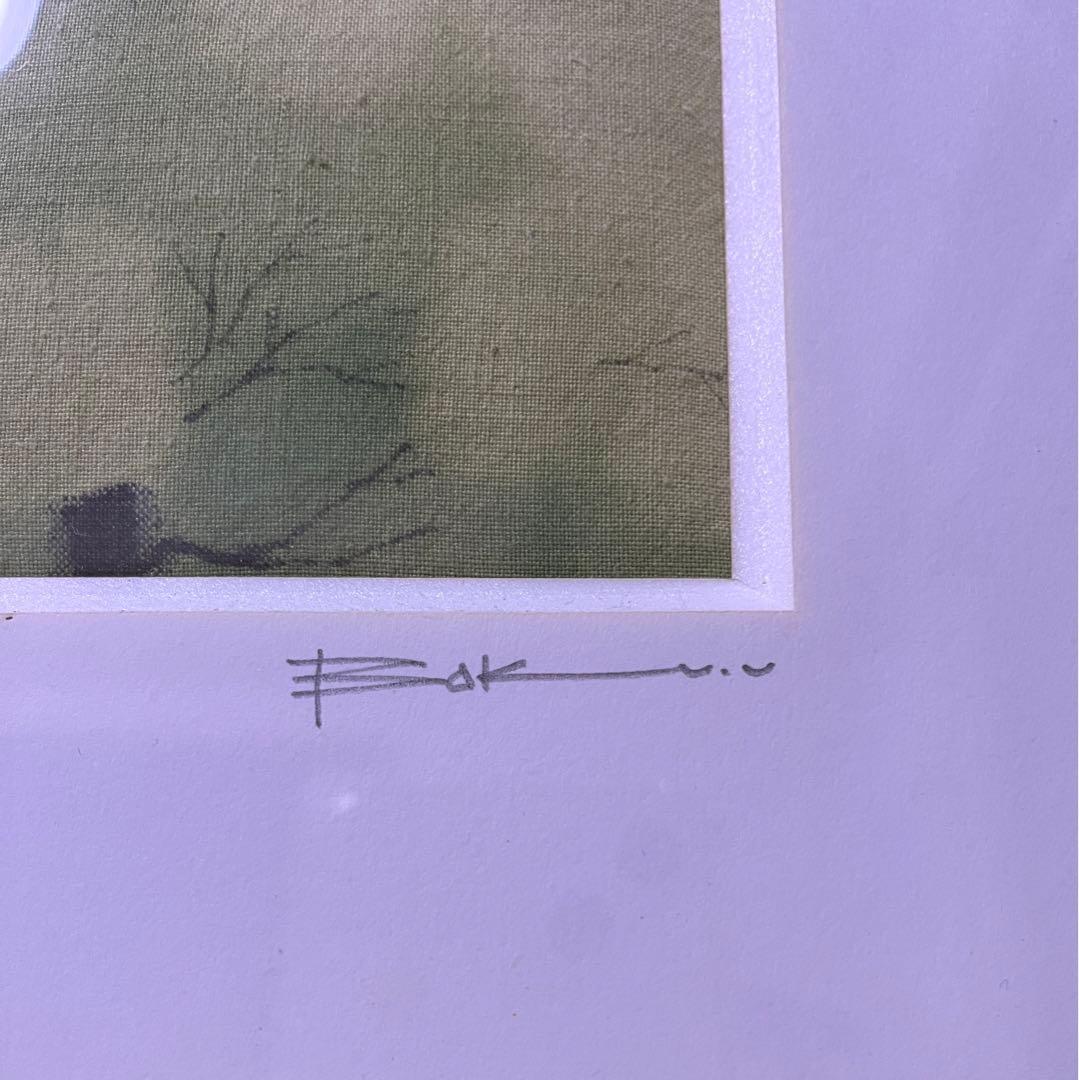 植田莫 ／手染めキルト絵／アート／メルヘンの世界