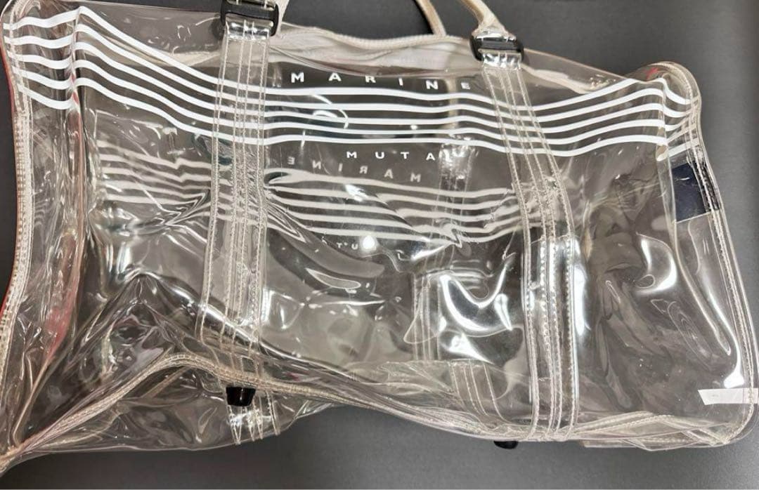 ◆muta ムータマリン◆ クリアボストンバッグ クリアボストンバッグ [全7色] – muta Online Store