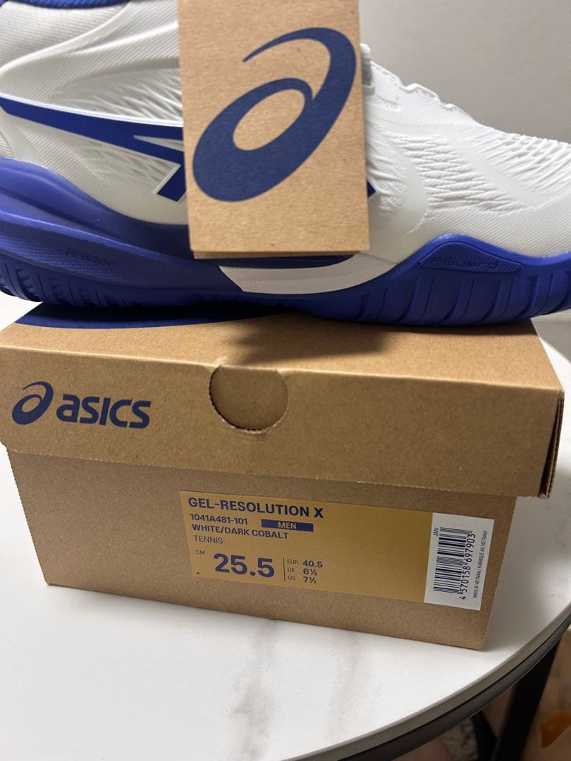 シューズ(男性用) ASICS GEL-RESOLUTION X 25.5cm