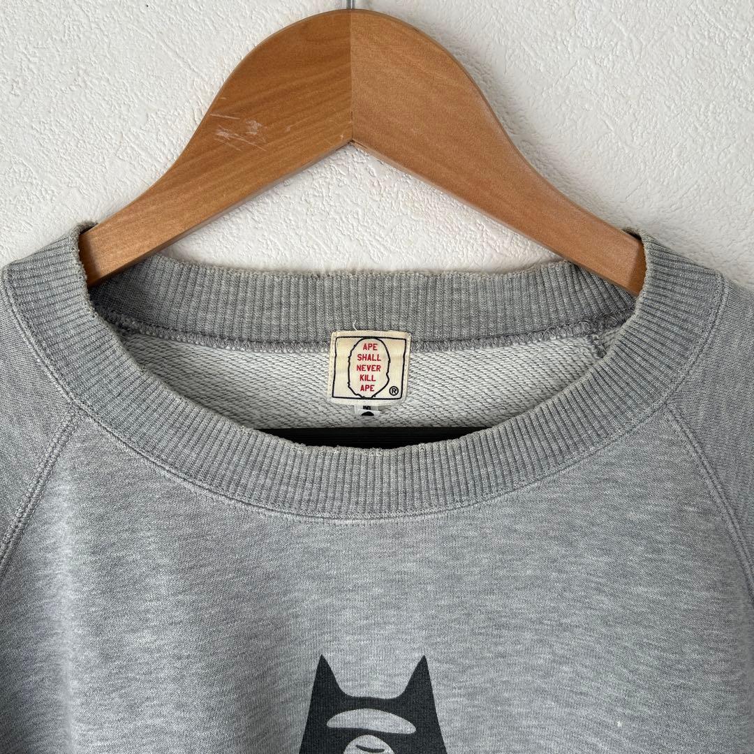 A BATHING APE バットマン スウェット M A BATHING APE バットマン
