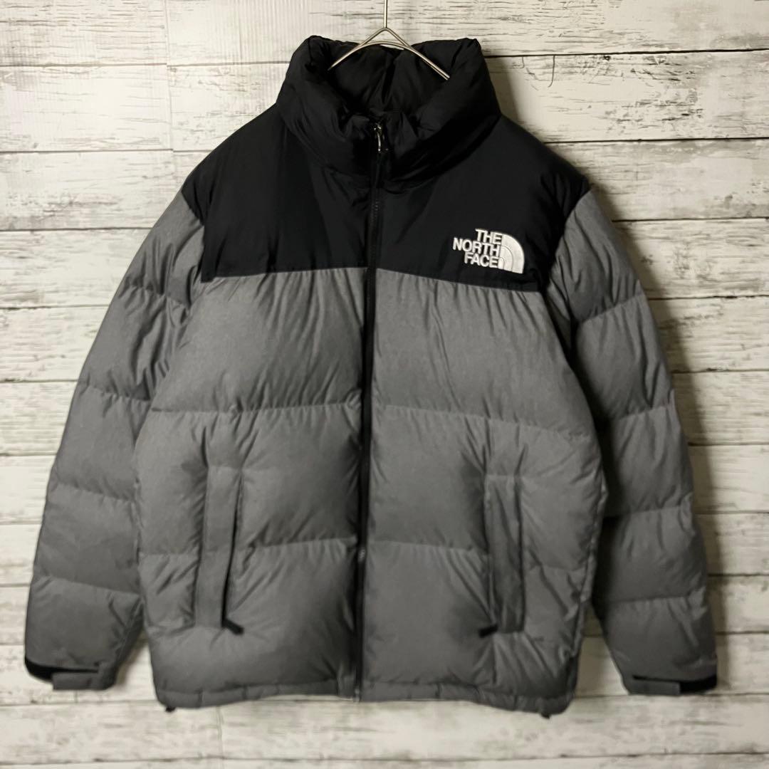 ノースフェイス ヌプシ ダウンジャケット ツートンカラー ND91842 美品