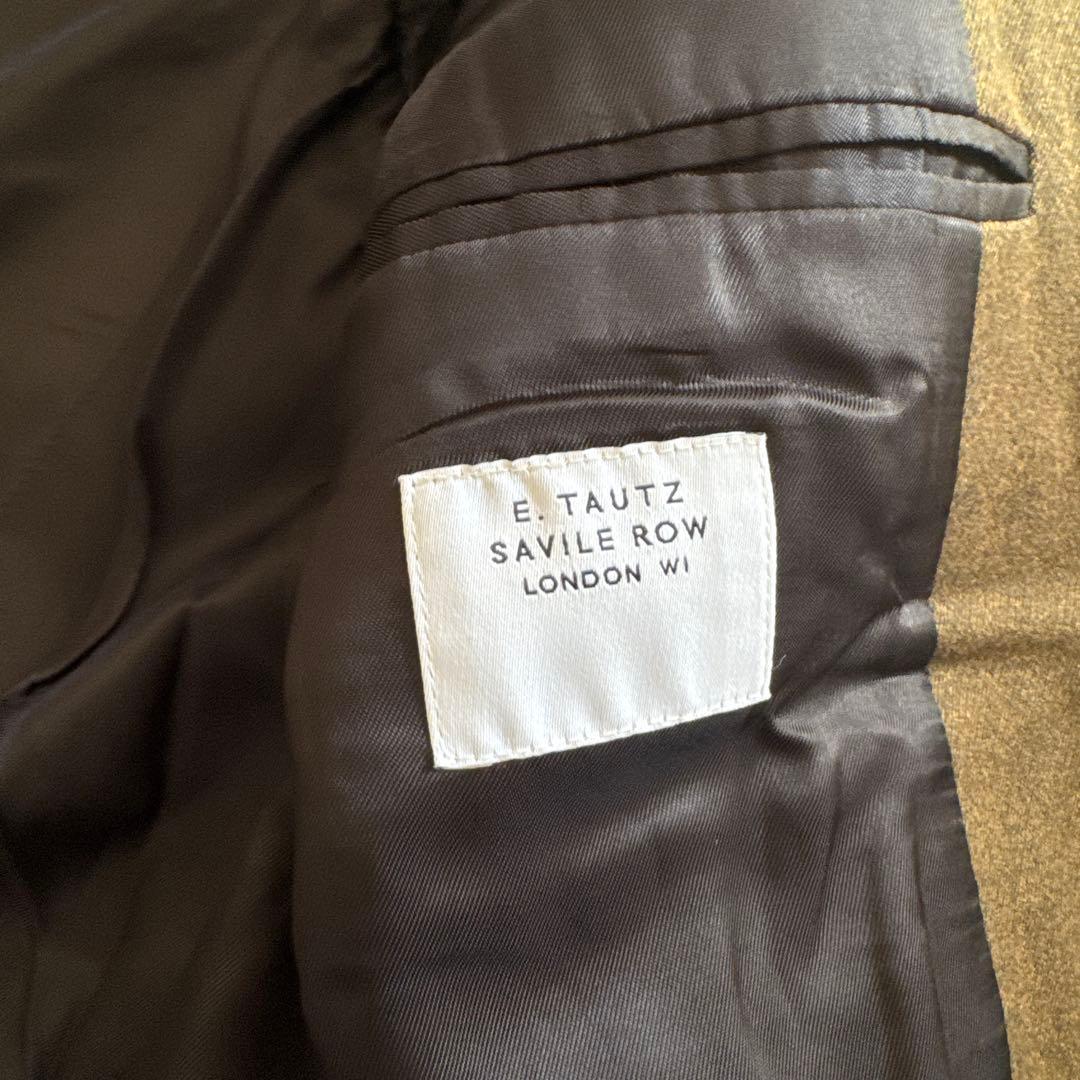 E.TAUTZ チェスターコート 42 オリーブ