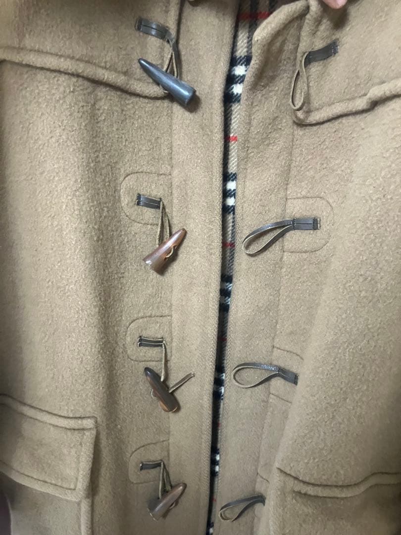 訳ありお買得 BURBERRY ベージュ ノバチェック ダッフルコート