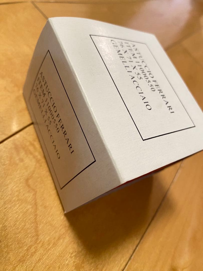 Ferrari Gemelli Acciaio カフリンクス Cabarock d'Andre