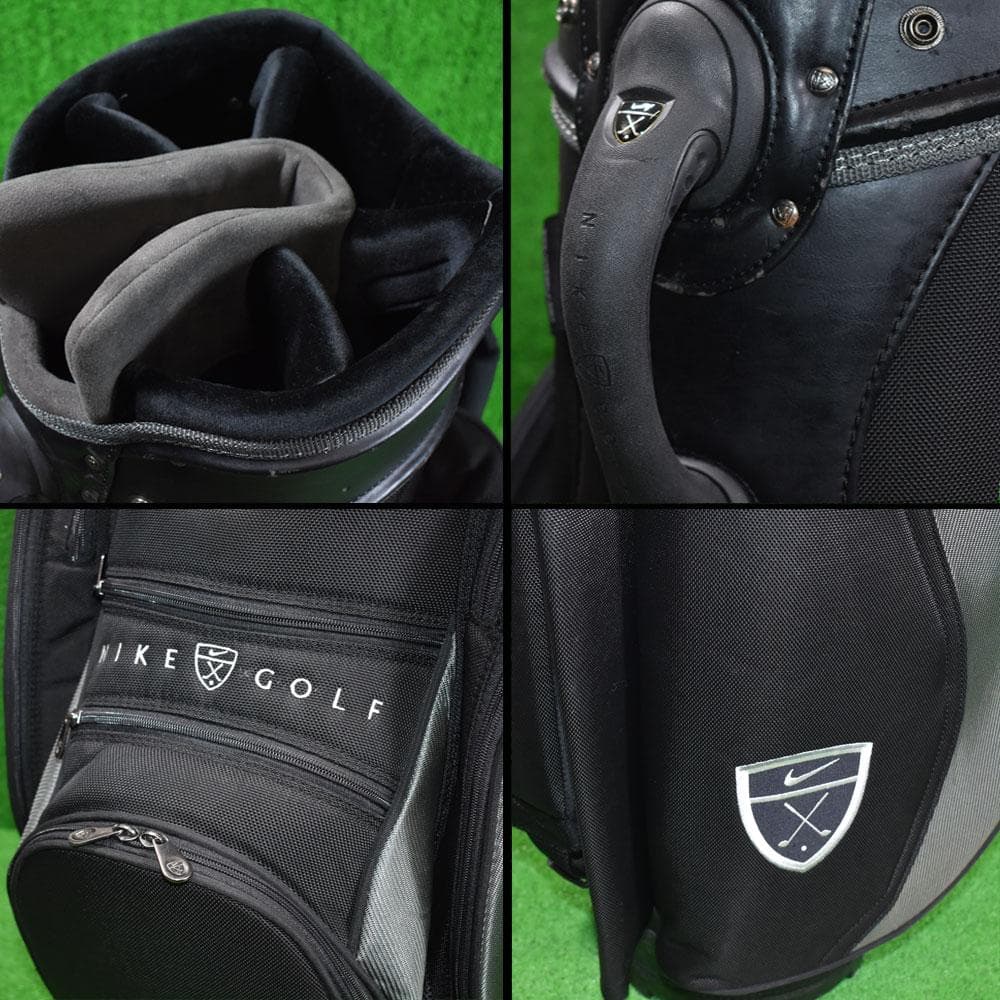 NIKE GOLF/ナイキ ゴルフ キャディバッグ9型【ブラック】レア品 中古